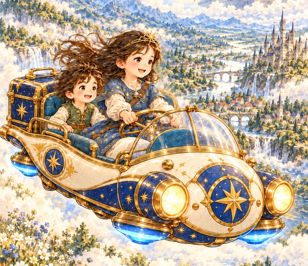 流れ星王国シリーズ　 第１話 　きらめききらちゃんの大冒険