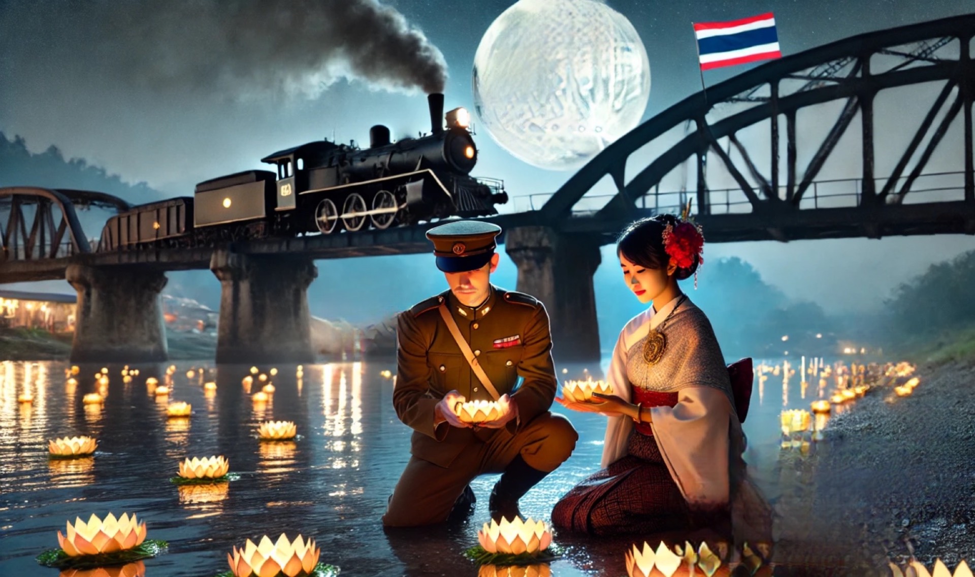 偶然の訪問者と舞う光