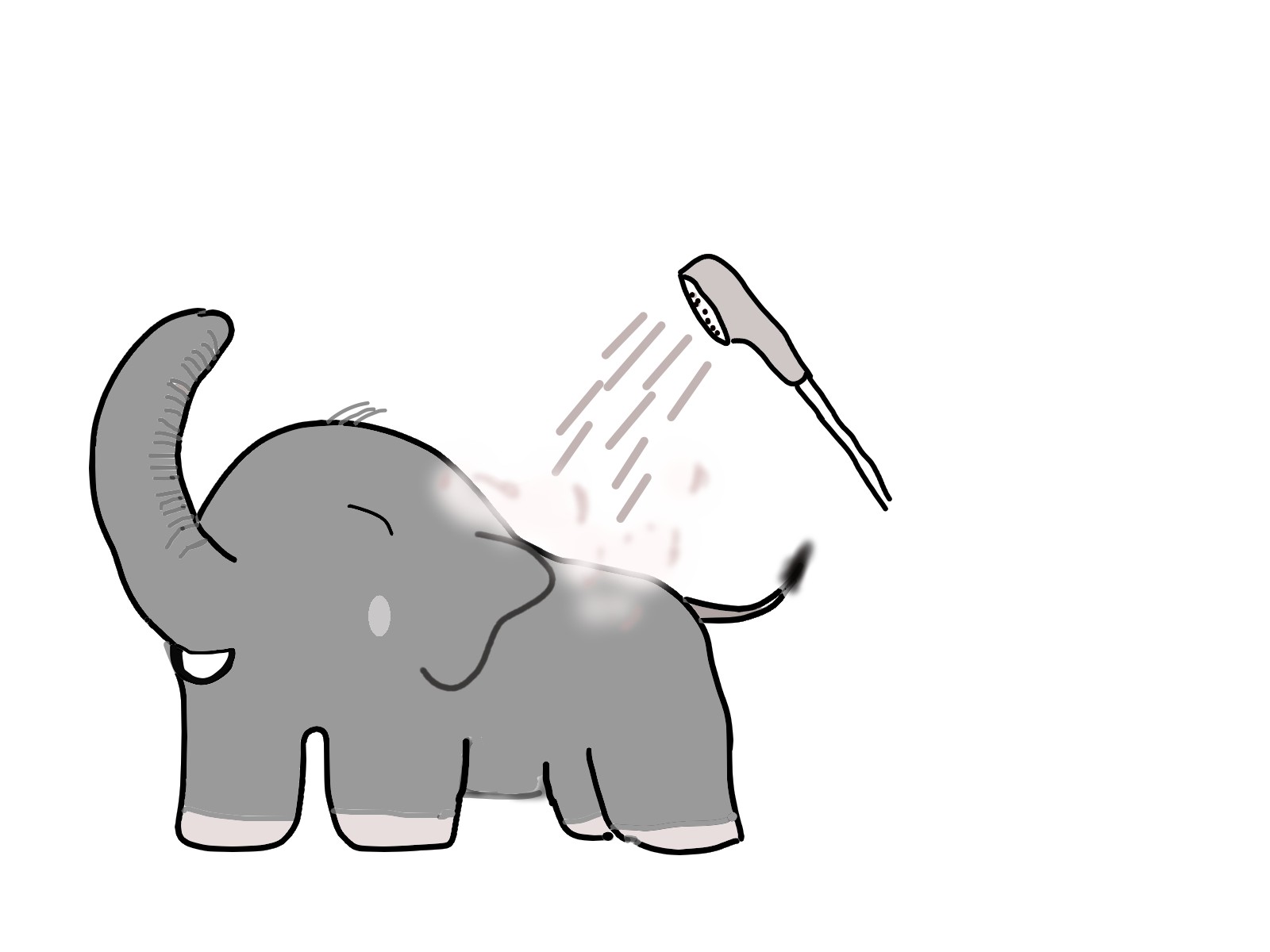 アーヤとタイの小さな象