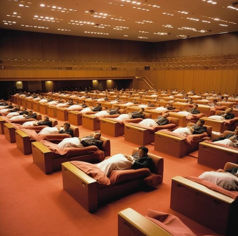架空昭和史「国会居眠り療法」