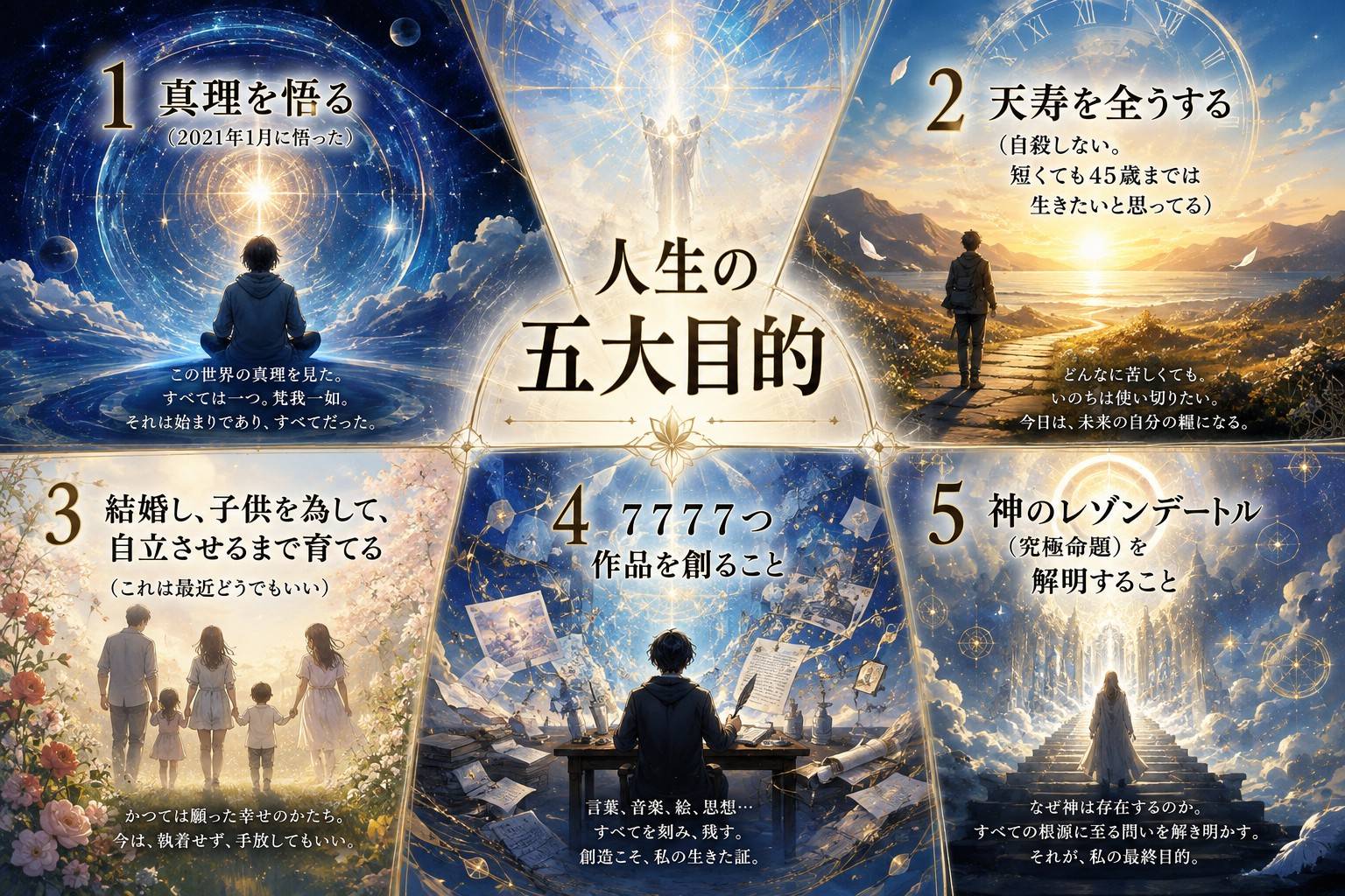 フリーズ244　人生の計画
