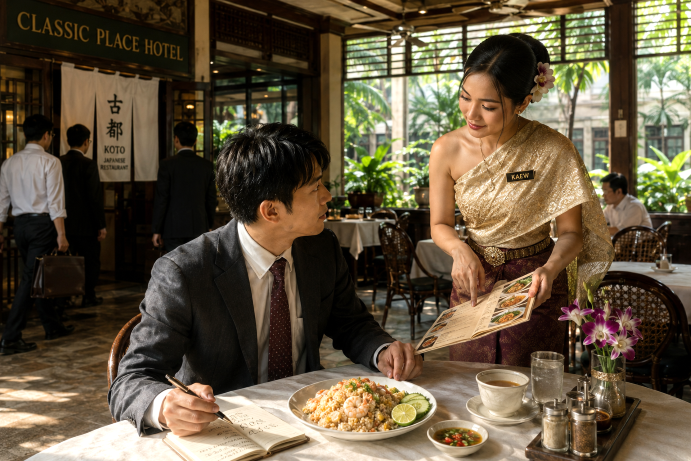 EP3.　クラシックプレースホテルのカオパッド