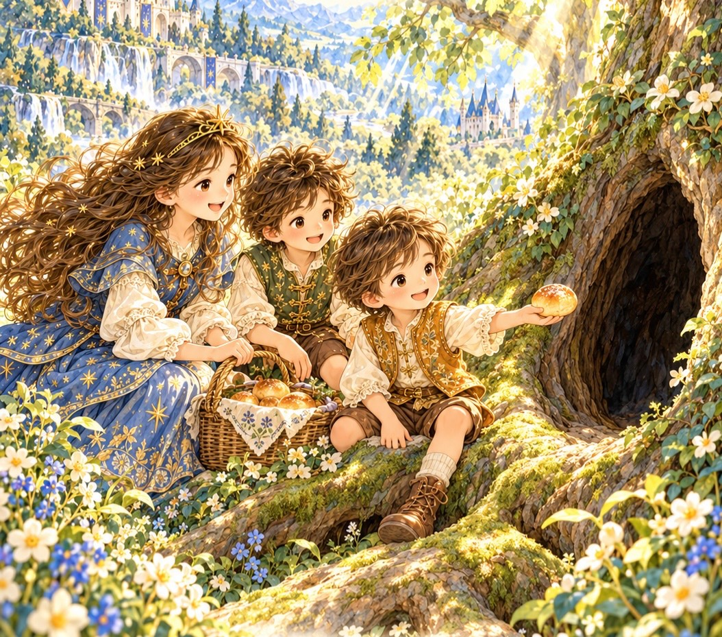 流れ星王国シリーズ 第５話 わとくんと、ただいまの森