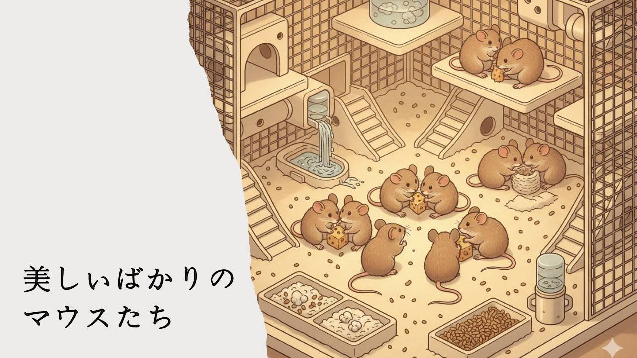 美しいばかりのマウスたち