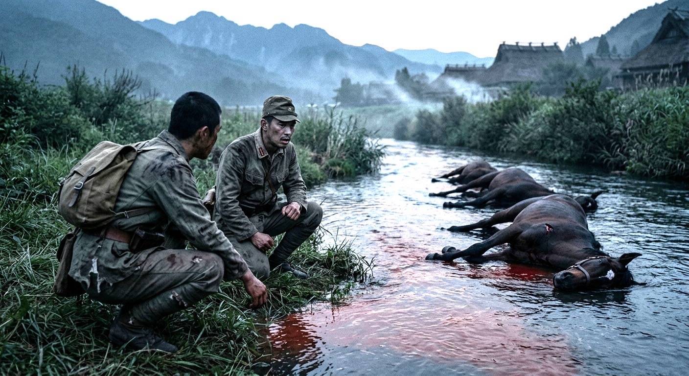 第六章　赤い川