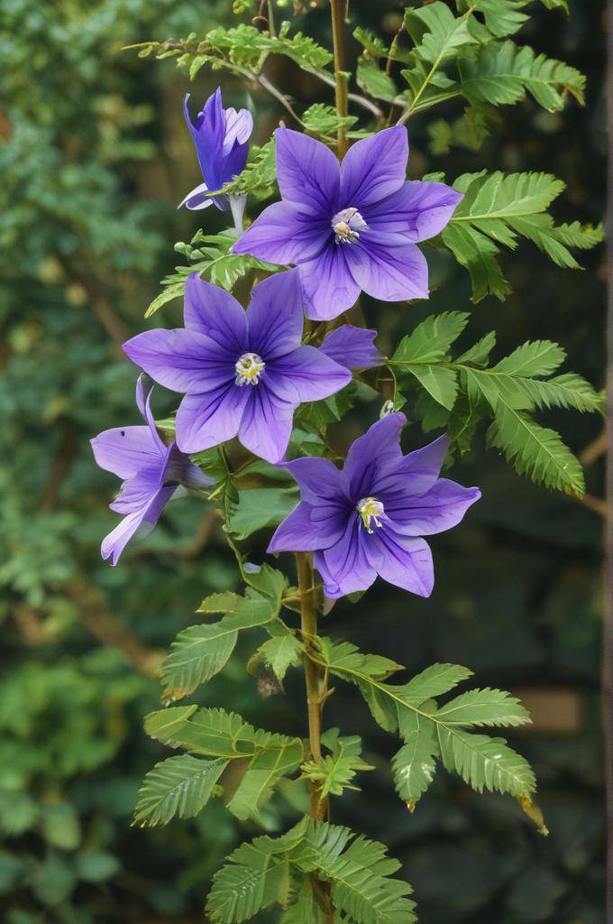 フリーズ227 蔦と桔梗