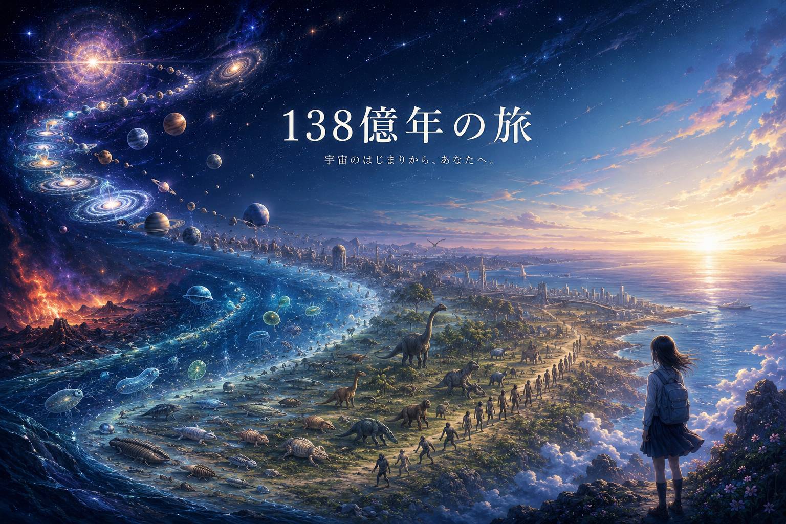 254 138億年の旅