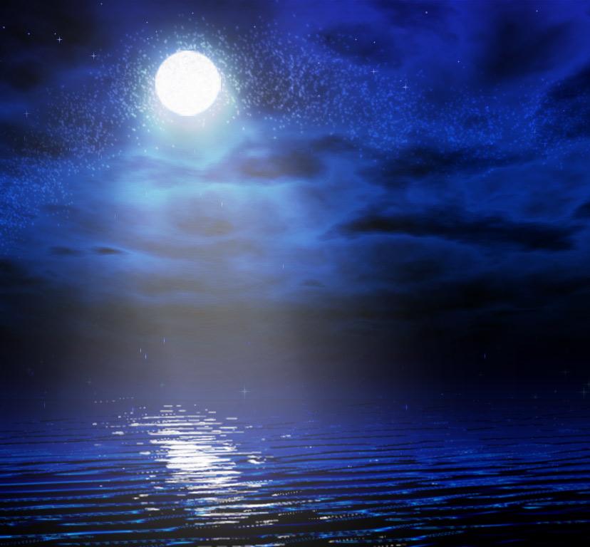 【ちいさな物語５】月明かりの海